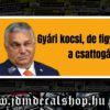 Gyári kocsi, de figyelj a csattogásra