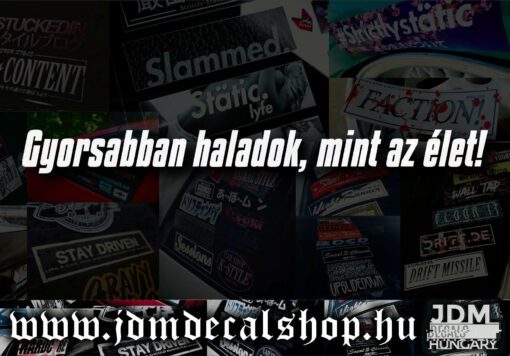Gyorsabban haladok mint az élet!