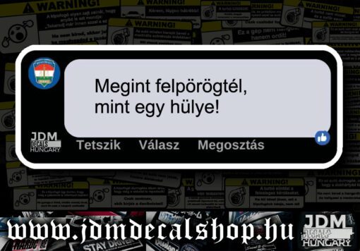 Megint felpörögtél,