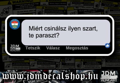 Miért csinálsz ilyen szart,