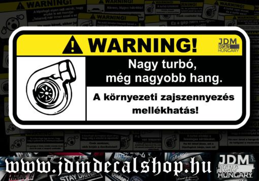 Nagy turbó, még nagyobb hang