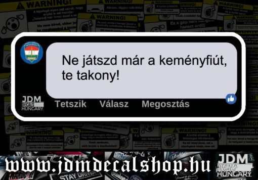 Ne játszd már a keményfiút,