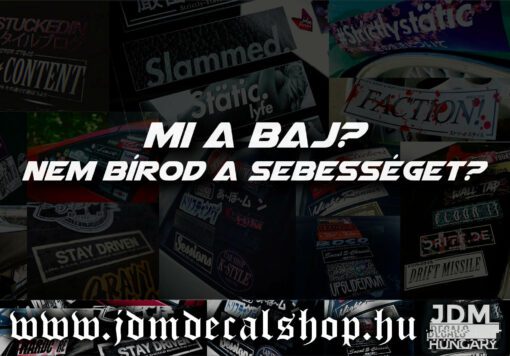 Nem bírod a sebességet.