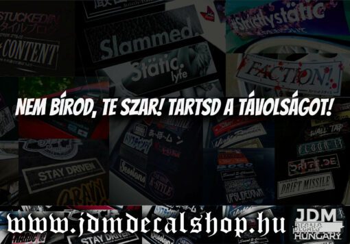 Nem bírod, te szar! Tartsd a távolságot!
