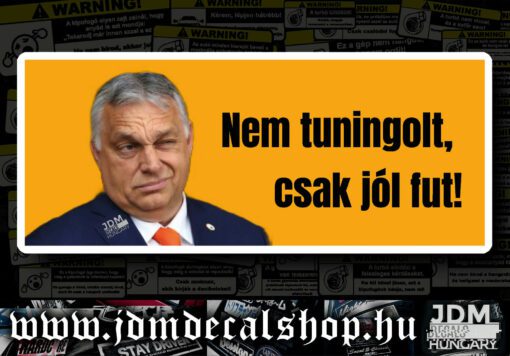 Nem tuningolt, csak
