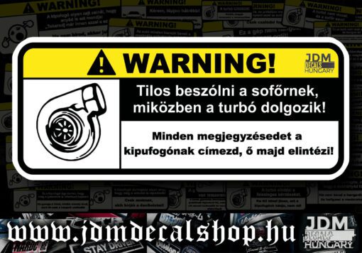 Tilos beszólni a sofőrnek,