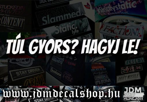 Túl gyors - Hagyj le