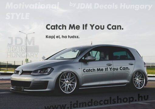Catch Me If You Can.
