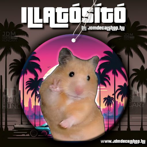 PEACE HAMSTER ILLATOSÍTÓ