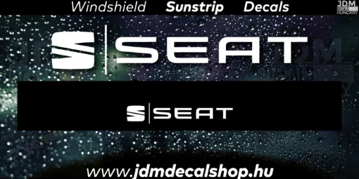SEAT - Szélvédő Napellenző Matrica