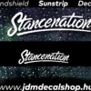Stancenation - Szélvédő Napellenző Matrica