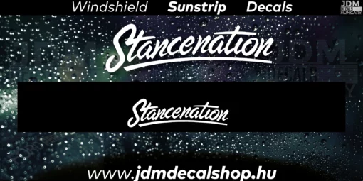 Stancenation - Szélvédő Napellenző Matrica