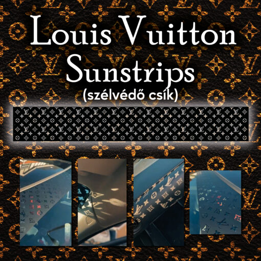 Louis Vuitton - Szélvédő Napellenző Matrica