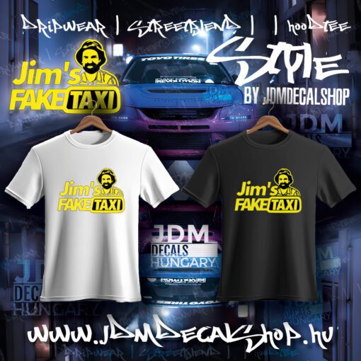 Jim Fake Taxi - Vasalható matrica