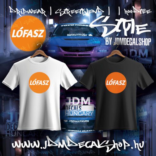 LÓFASZ - Vasalható matrica