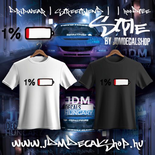 1% - Vasalható matrica