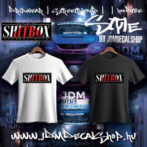 SHITBOX SLAP - Vasalható matrica