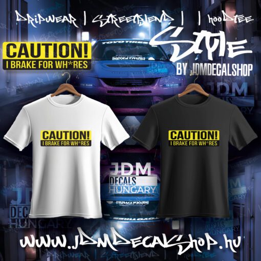 CAUTION - Vasalható matrica