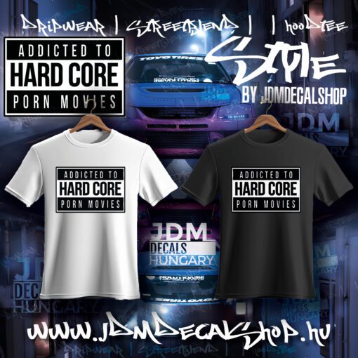 HARD CORE - Vasalható matrica