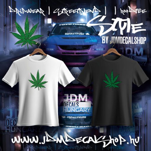 WEED - Vasalható matrica