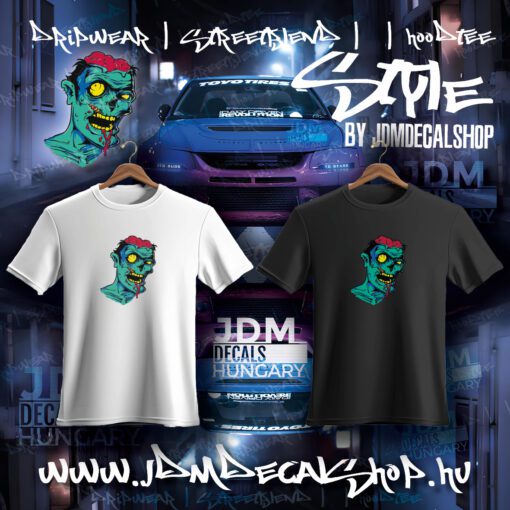 Zomibe grn - Vasalható matrica