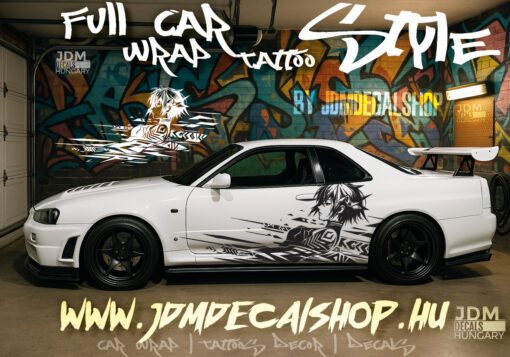 Anime decals style #fullwrapdesign