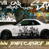 Custom Flame design 2 #fullwrapdesign