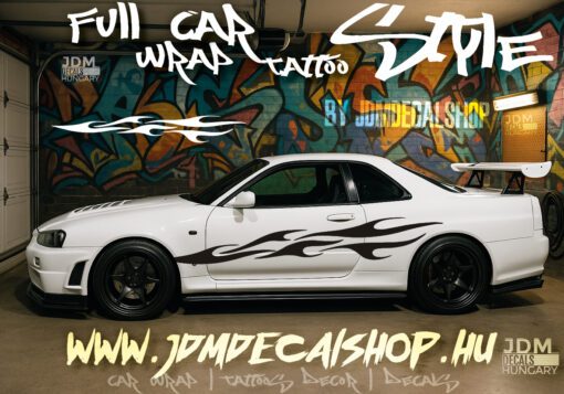 Custom flame style 17 #fullwrapdesign