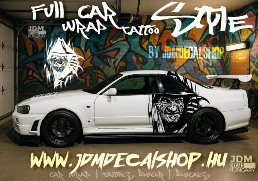 Freddy Nightmare peeking #fullwrapdesign
