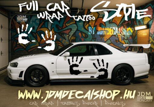 Hand two decals #fullwrapdesign