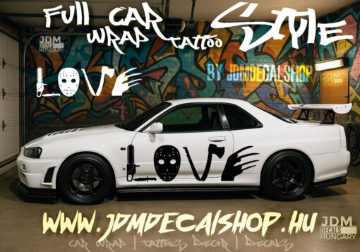 Horror Love #fullwrapdesign