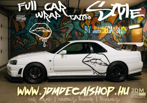 Lips paint drip #fullwrapdesign