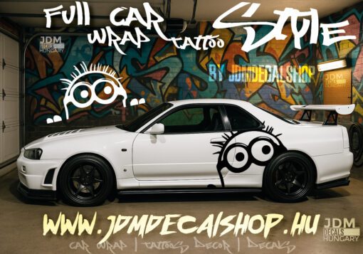 Minion Peaking #fullwrapdesign