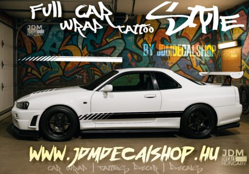 Race Flag Stripe Style 5 #fullwrapdesign
