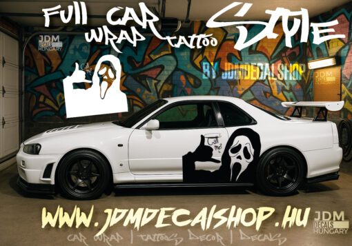 Scream Call me #fullwrapdesign