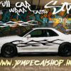 Stylish Flame 3 #fullwrapdesign