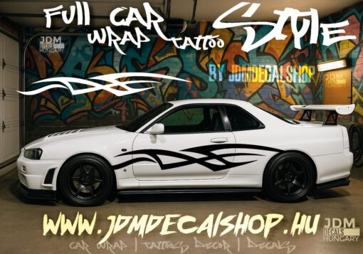 Stylish Flame 5 #fullwrapdesign