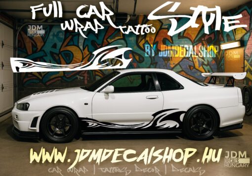 Stylish Flame 7 #fullwrapdesign