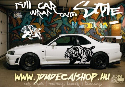 Tiger stlye 3 #fullwrapdesign