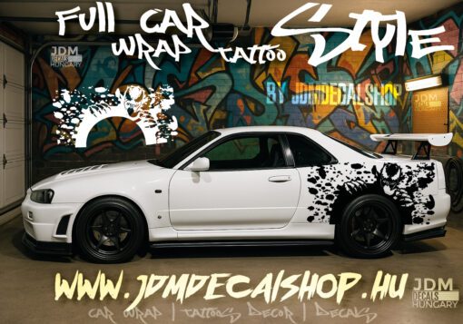 Venom design wheel #fullwrapdesign