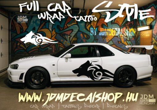 Wolf Flame 3 #fullwrapdesign