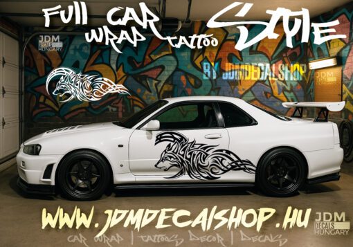 Wolf Flame #fullwrapdesign