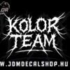 KOLOR TEAM Hátsó szélvédő [Matrica]