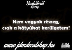 Nem vagyok részeg, csak a kátyúkat kerülgetem