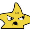 Angry Star SS – Dühös Csillag matrica