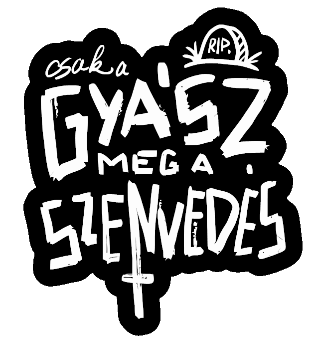 Gyász meg a szenvedés Matrica