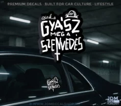 Gyász meg a szenvedés Matrica