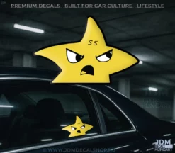Angry Star SS – Dühös Csillag matrica