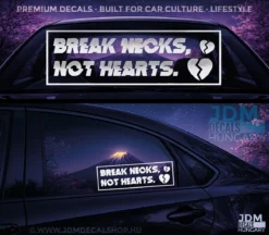 BREAK NECK NOT HEARTS