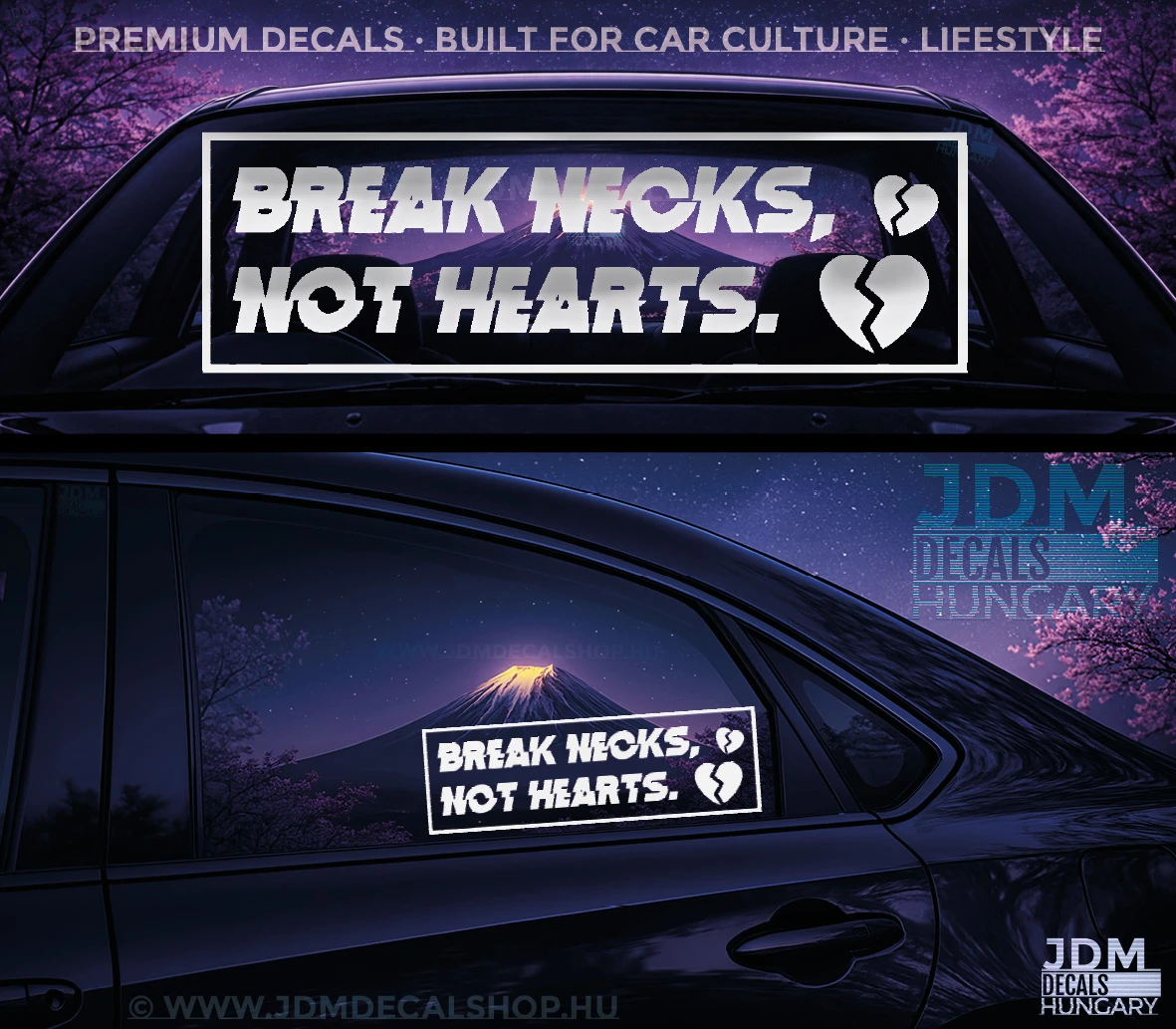 BREAK NECK NOT HEARTS